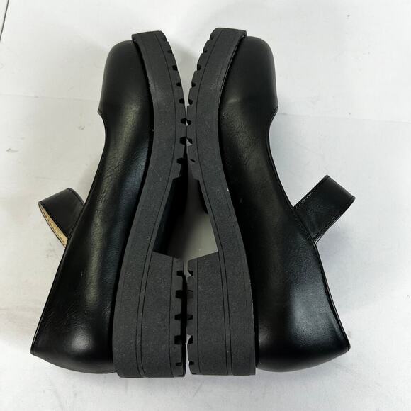 Chunky Y2K Buckle Goth Women's Shoes 7.5 Baby Doll - Picture 1 of 6